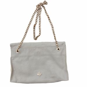 Pour la Victoire leather shoulder bag with chain s